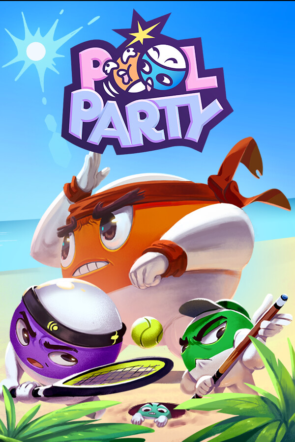 Steam portrait for Pool Party.