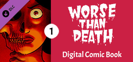 Worse Than Death: Digital Comic Book cover art