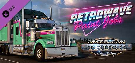 American Truck Simulator - Retrowave Paint Jobs Pack cover art