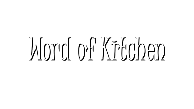 Word of Kitchen Logo