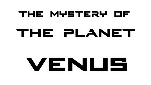 The mystery of the planet venus Logo