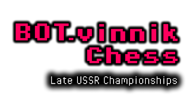 BOT.vinnik Chess: Late USSR Championships Logo