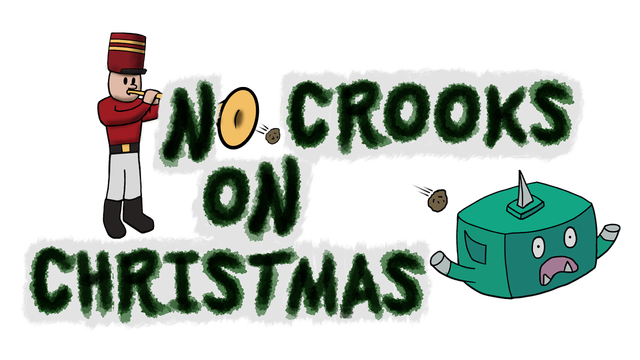 No Crooks On Christmas Logo