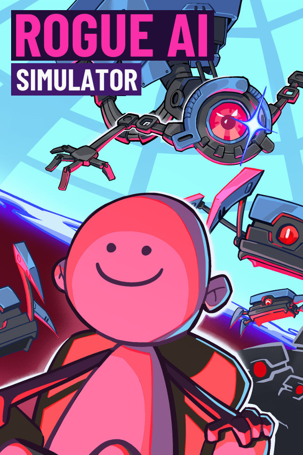Steam portrait for Rogue AI Simulator.