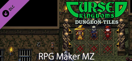 RPG Maker MZ - Cursed Kingdoms Dungeon Tiles