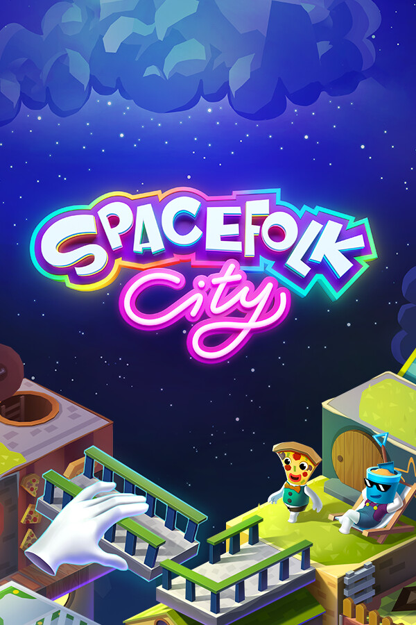 Steam portrait for Spacefolk City.