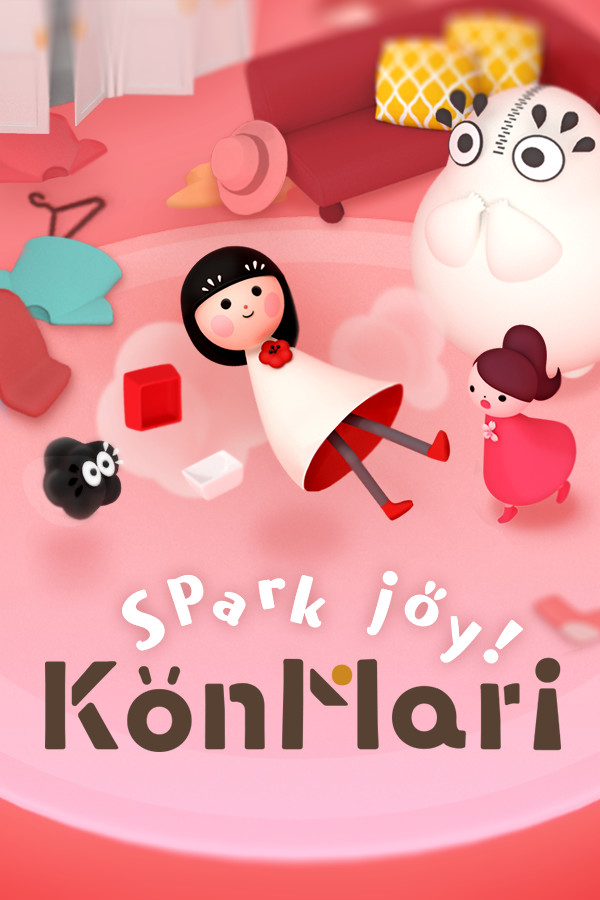 Steam portrait for KonMari Spark Joy!.