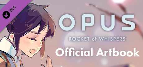 OPUS: Rocket of Whispers Official Artbook + Bonus World Map cover art