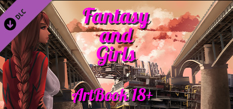Fantasy and Girls - Artbook 18+ cover art
