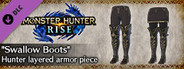 MONSTER HUNTER RISE - "Swallow Boots" Hunter layered armor piece