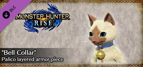 MONSTER HUNTER RISE - "Bell Collar" Palico layered armor piece cover art
