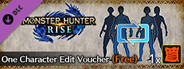 MONSTER HUNTER RISE - One Character Edit Voucher (Free)