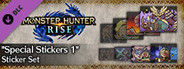 MONSTER HUNTER RISE - "Special Stickers 1" Sticker set