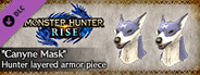 MONSTER HUNTER RISE - "Canyne Mask" Hunter layered armor piece