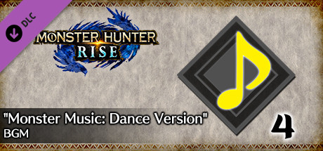 MONSTER HUNTER RISE - "Monster Music: Dance Version" BGM cover art