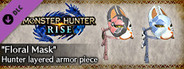 MONSTER HUNTER RISE - "Floral Mask" Hunter layered armor piece