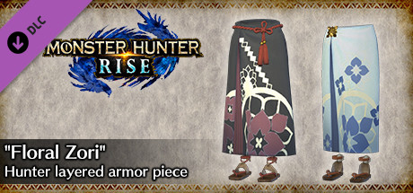 MONSTER HUNTER RISE - "Floral Zori" Hunter layered armor piece cover art