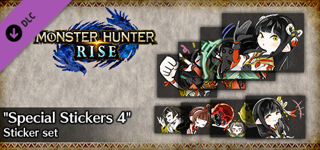 MONSTER HUNTER RISE - "Special Stickers 4" Sticker set cover art