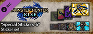 MONSTER HUNTER RISE - "Special Stickers 6" Sticker set