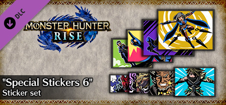 MONSTER HUNTER RISE - "Special Stickers 6" Sticker set cover art