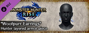 MONSTER HUNTER RISE - "Woofpurr Earrings" Hunter layered armor piece