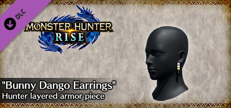 MONSTER HUNTER RISE - "Bunny Dango Earrings" Hunter layered armor piece cover art