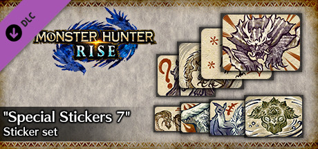 MONSTER HUNTER RISE - "Special Stickers 7" sticker set cover art