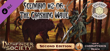 Fantasy Grounds - Pathfinder 2 RPG - Pathfinder Society Scenario #2-06: The Crashing Wave cover art