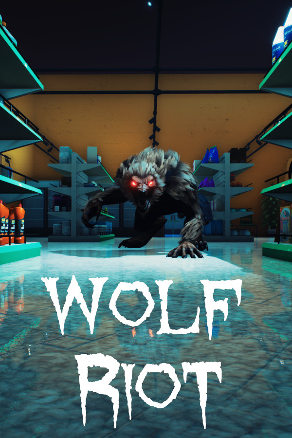 Steam portrait for WOLF RIOT.
