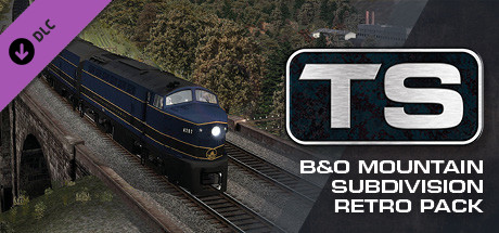 Train Simulator: B&O Mountain Subdivision Retro Pack Add-On cover art