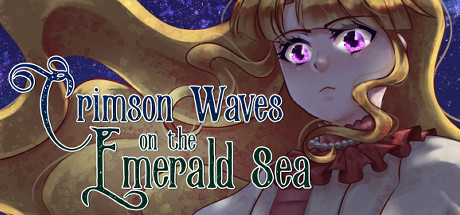 Crimson Waves on the Emerald Sea