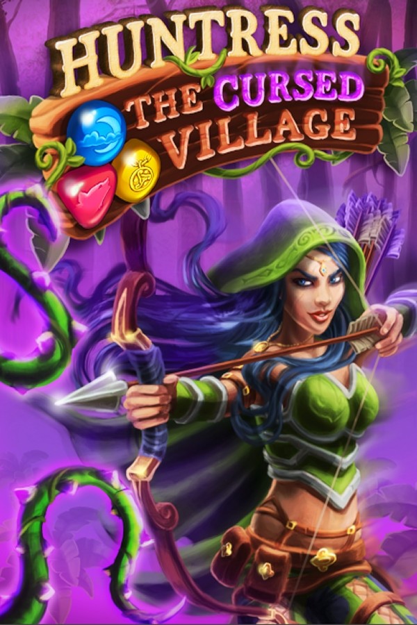 Steam portrait for Huntress: The cursed Village.