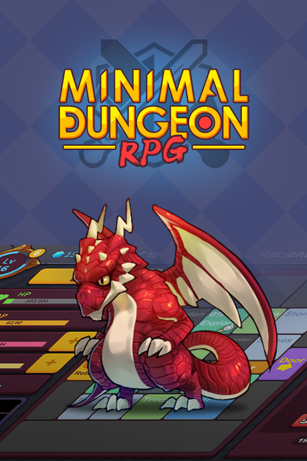 Steam portrait for Minimal Dungeon RPG.