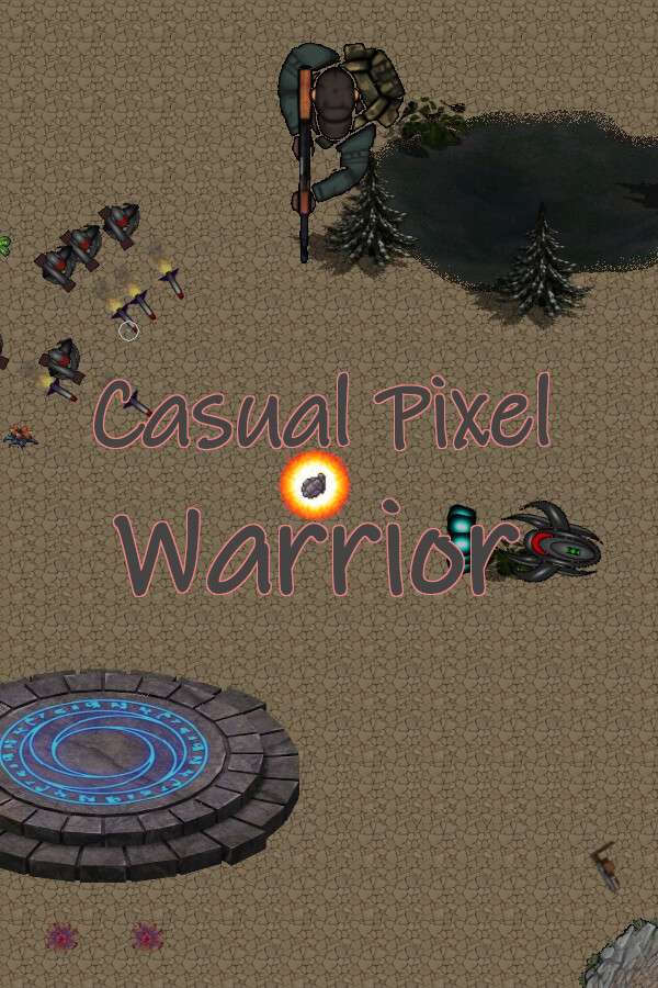 Steam portrait for Casual Pixel Warrior.