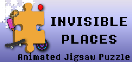 Invisible Places - Pixel Art Jigsaw Puzzle cover art