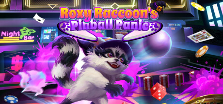 Roxy Raccoon's Pinball Panic cover art
