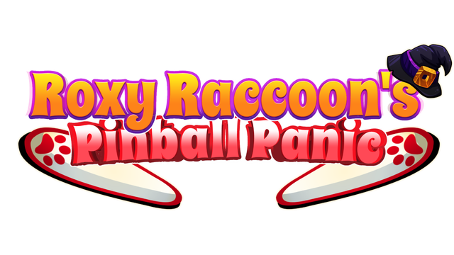 Roxy Raccoon's Pinball Panic Logo