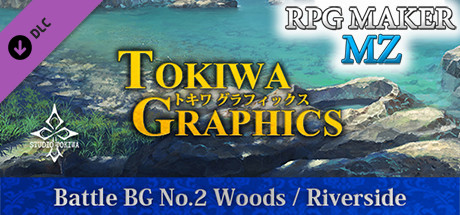 RPG Maker MZ - TOKIWA GRAPHICS Battle BG No.2 Woods/Riverside cover art