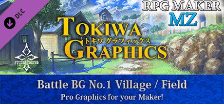 RPG Maker MZ -  TOKIWA GRAPHICS Battle BG No.1 Village/Field cover art