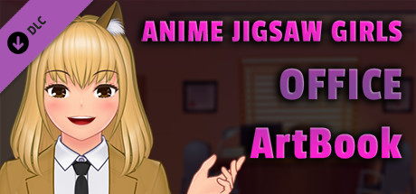 Anime Jigsaw Girls - Office ArtBook cover art