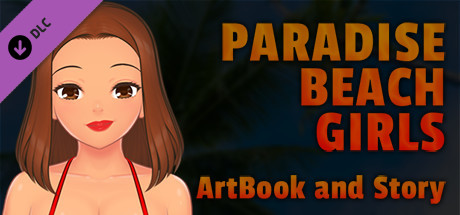 Paradise Beach Girls - ArtBook and Story cover art