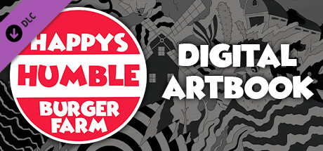 Happy's Humble Burger Farm: Artbook cover art