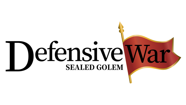 Defensive War -SEALED GOLEM- Logo