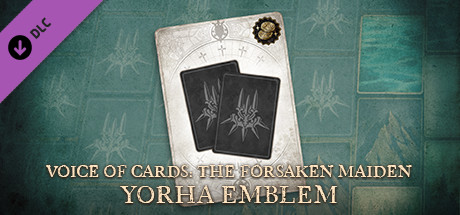 Voice of Cards: The Forsaken Maiden YoRHa Emblem cover art
