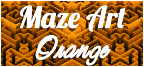 Maze Art: Orange cover art