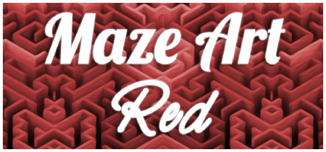 Maze Art: Red cover art