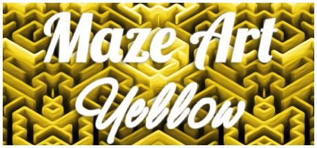 Maze Art: Yellow cover art