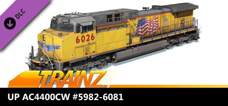 Trainz 2022 DLC - UP AC4400CW #5982-6081 cover art