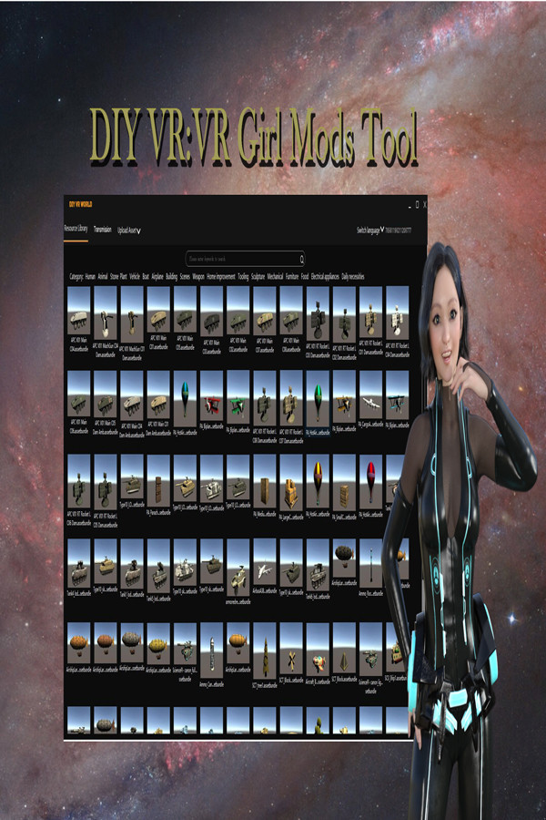 DIY VR: VR Girl Mods Tool for steam