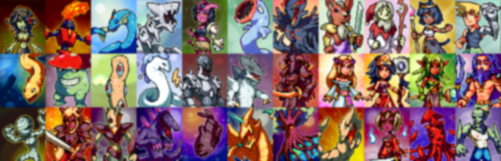 Color by Number - Monster Heroes